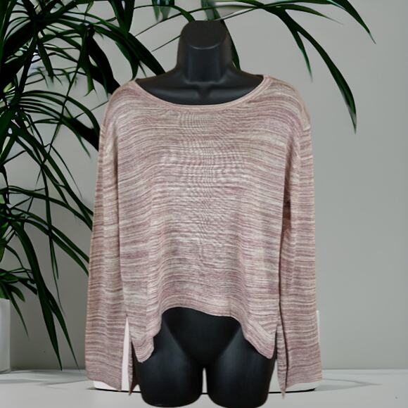 NWT - Zara Knit Lightweight Sweater Line Stripe Size: Medium - Picture 1 of 4